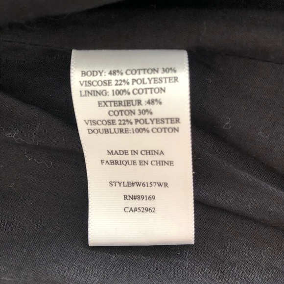 Generra black quilted buttoned jacket size small - Picture 3 of 10